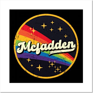 Mcfadden // Rainbow In Space Vintage Grunge-Style Posters and Art